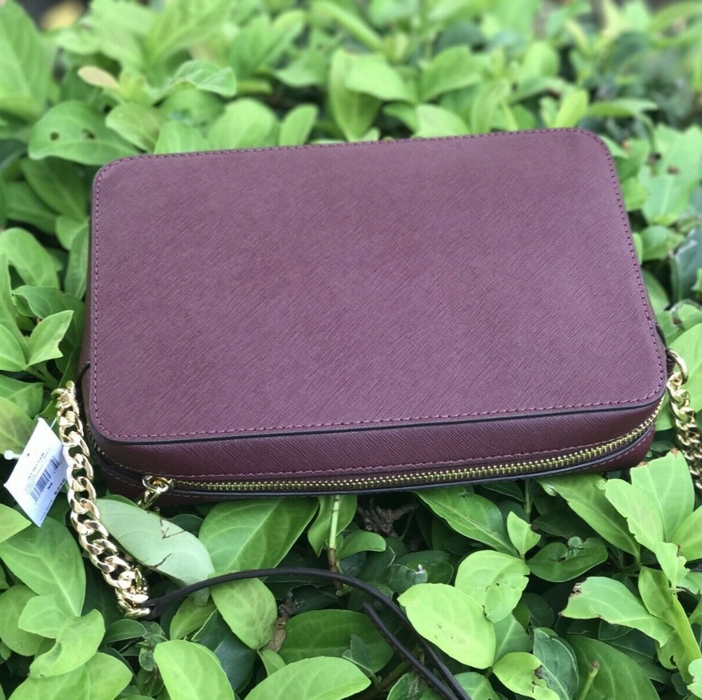 Michael Kors Jet Set EW LG leather Bag Wallet set - Picture 3 of 7
